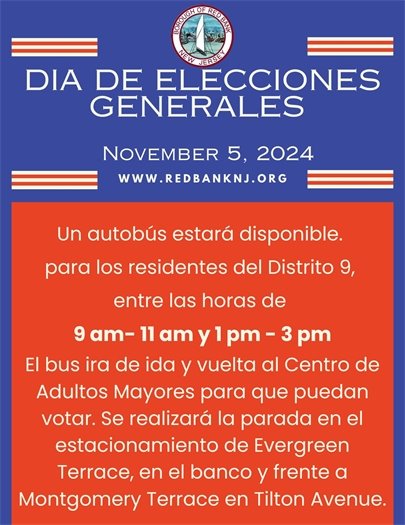 Election Day Shuttle