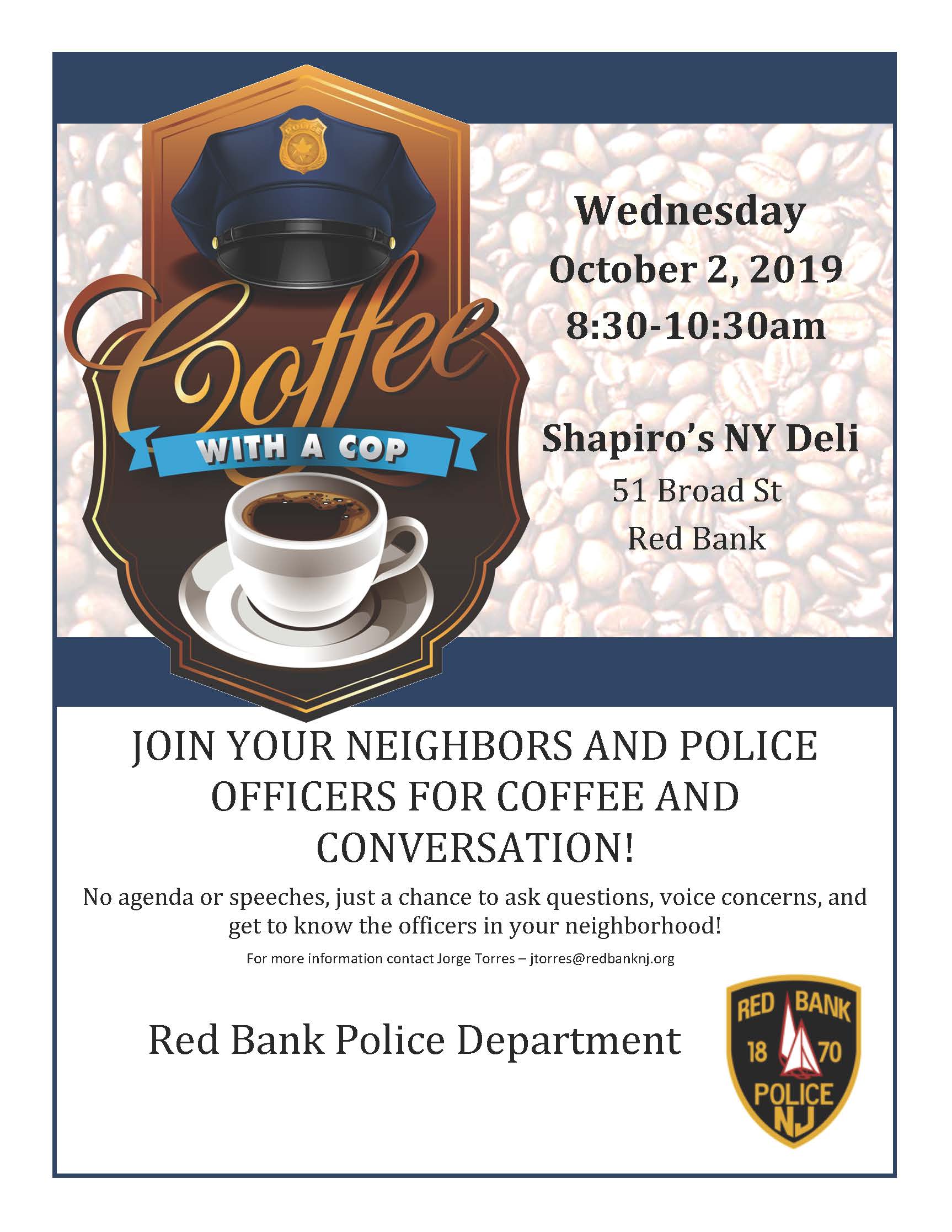 Coffee with a Cop 20191002