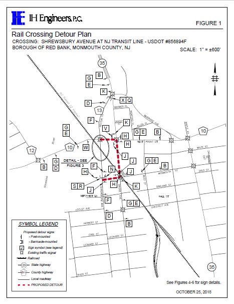Shrewsbury Avenue RR closure map (PDF)